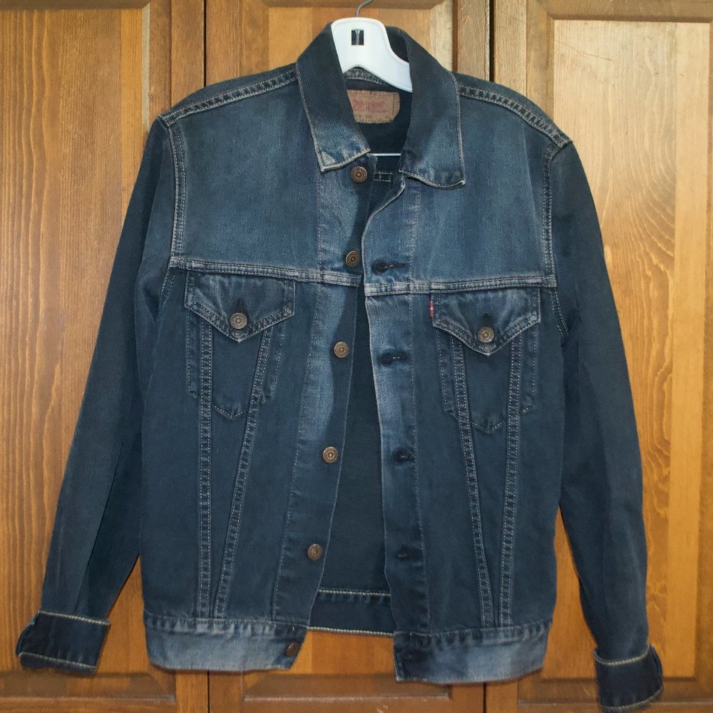Levi's Vintage Black Denim Jacket